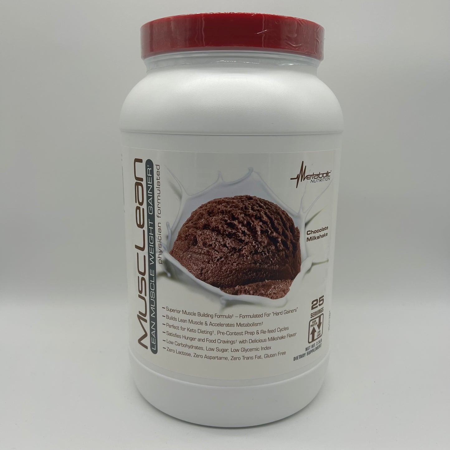 Metabolic Nutrition “Musclean” Formulated Lean Weight Gainer