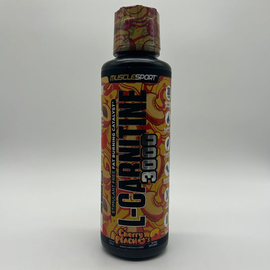 MuscleSport “L-Carnitine 3000” Stim Free Liquid Fat Burner