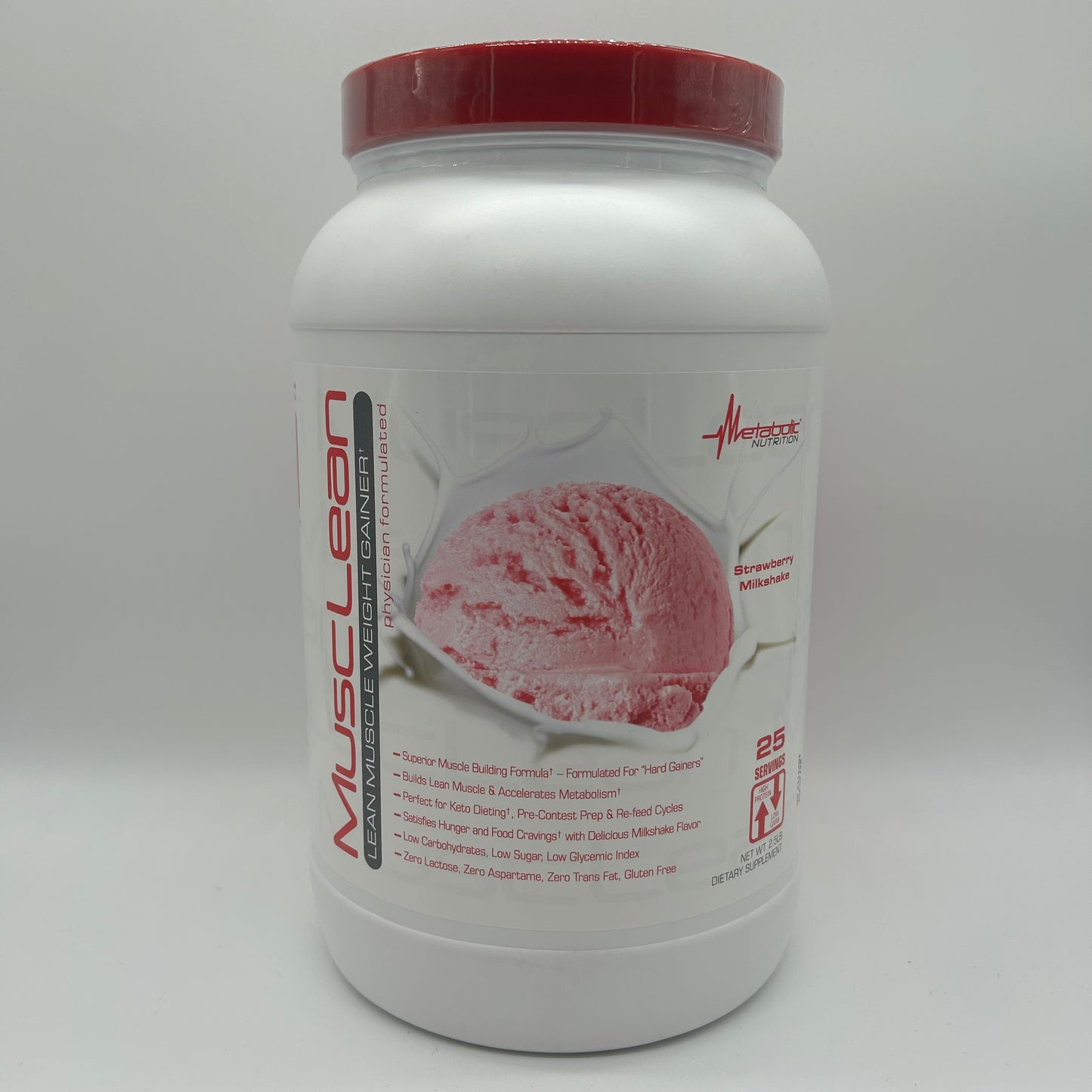 Metabolic Nutrition “Musclean” Formulated Lean Weight Gainer